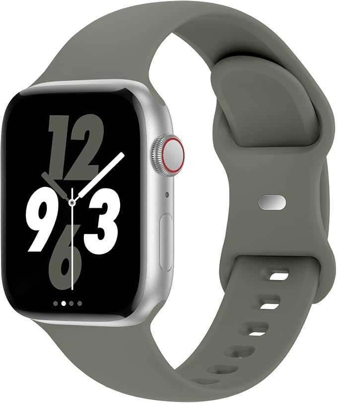 Sport Band Compatible with Apple Watch 38mm 40mm 41mm 42mm 44mm 45mm 46mm 49mm by Acrbiutu