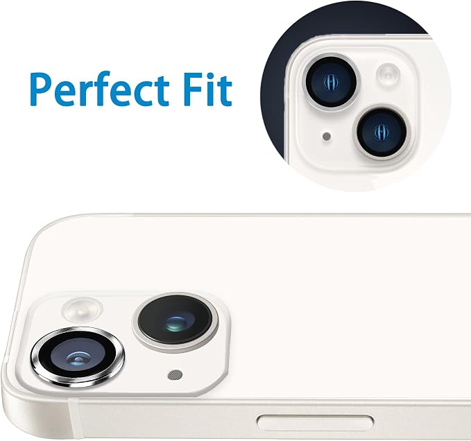 Compatible with iPhone 15 and 15 Plus Camera Lens Protector, Anti-Scratch Lens - Image 6