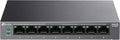 TP-Link LS108GP | 8 Port PoE Gigabit Ethernet Switch | 8 PoE+ Port @ 62W | Plug by TP-Link