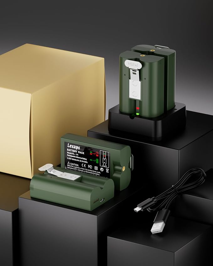 Lesaps 4-Pack Replacement Battery - Image 8