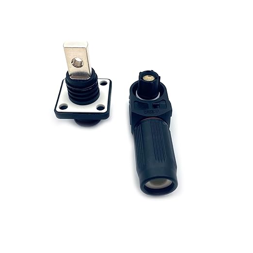 150A-200A 1500V Battery Energy Storage Connector, 35-50mm² High Current Connectors Quick Plug Terminal Black Right Angle Plug and Socket IP67 Waterproof Power Adapter Threaded Wiring