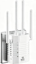 WiFi Extender 1200Mbps Dual Band 5GHz/2.4GHz, 4 Antennas, WiFi Booster Up to by GEYILO