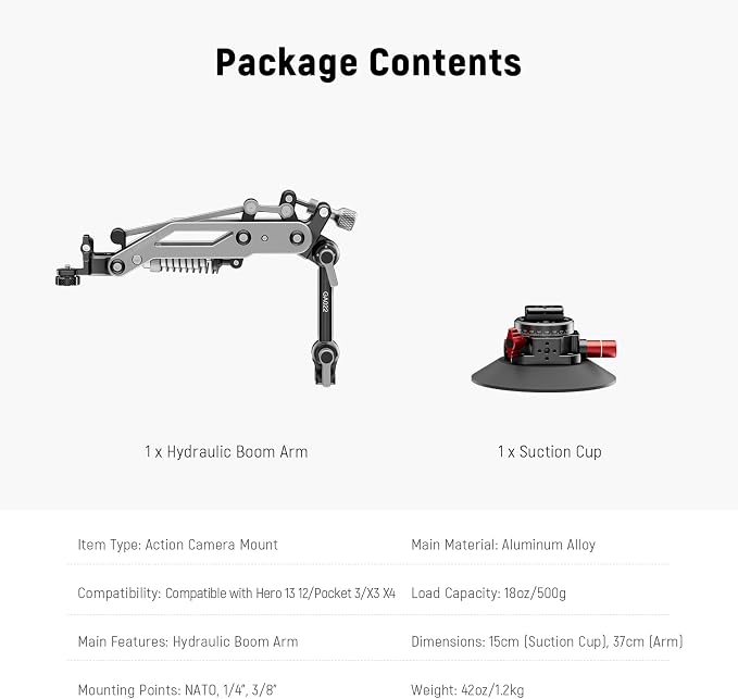 NEEWER Vacuum Suction Cup Car Mount - Image 2