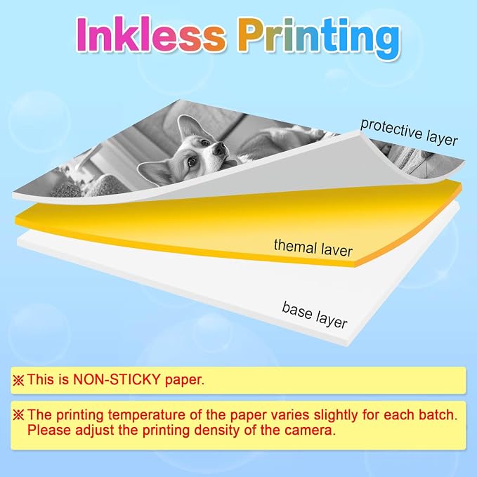36 Rolls Kids Camera Paper Roll Refill Compatible - Image 11