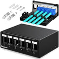 Patch Panel 6 Port Keystone Network Blank Patch Panel UTP/STP Compatible by PBAEGAV