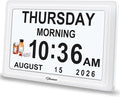 Soobest Dementia Digital Clock for Seniors Elderly, 20 Alarm Reminders 3 by Soobest