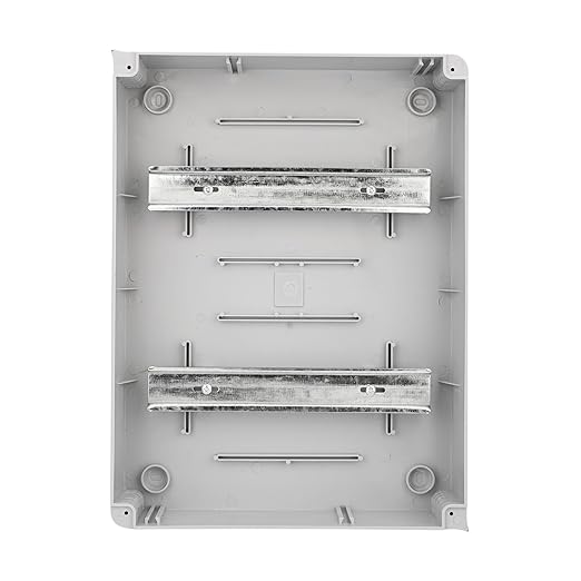 MOLLOM 24 Way Circuit Breaker MCB Distribution Protection Box with DIN Rail, IP65 Waterproof,for Indoor and Outdoor