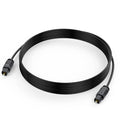 Optical Audio Cable 10 feet, Digital Optical Audio Cable Ultra Thin Cord by DteeDckDirect