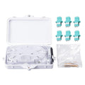 6 Core Fiber Optical Terminal Box Fiber Optic Distribution Enclosure by FiberOpticalAccessories