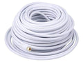 Monoprice 100ft RG6 75Ohm, Quad Shield, CL2 Coaxial Cable by Monoprice