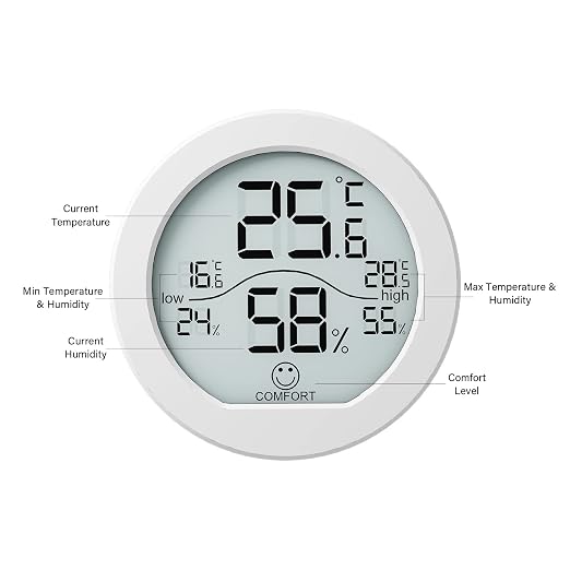 Digital Hygrometer 3 Pack Room Thermometer and Humidity Gauge LCD Hygrometer - Image 6