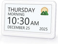Digital Clock with Date and Week by Roxicosly