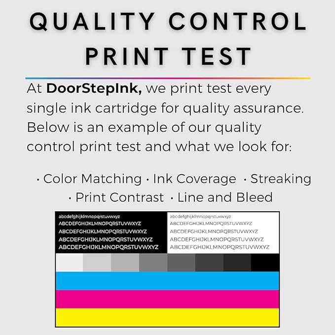 DoorStepInk 952XL 2 Black, 1 Cyan, Magenta, Yellow Remanufactured Ink Cartridge Replacement for HP 952XL — Compatible with OfficeJet 7740/8715 / 8216/8719 — High Yield 5-Pack