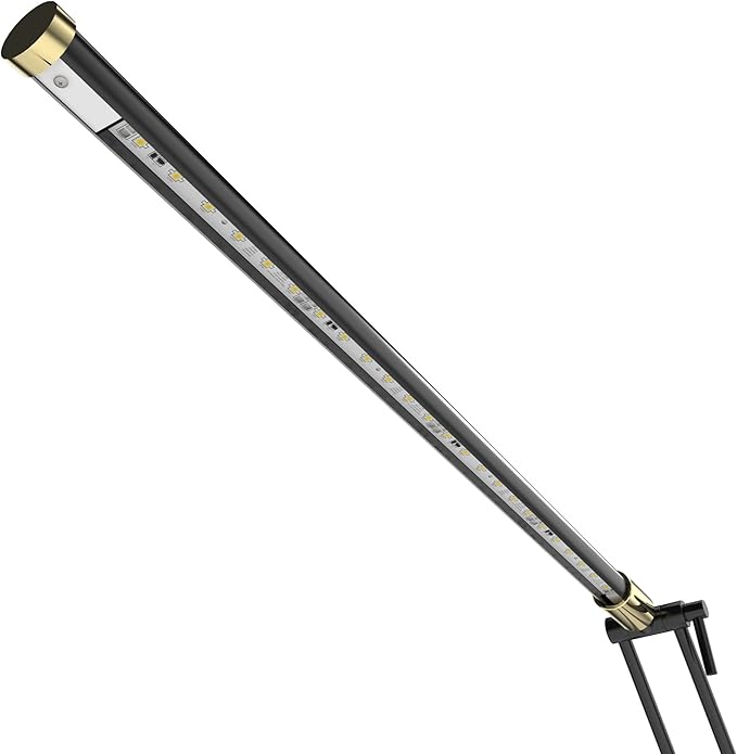 Cocoweb High Powered, dimmable, LED Floor Lamp - Fled-GPS (Black Brass)
