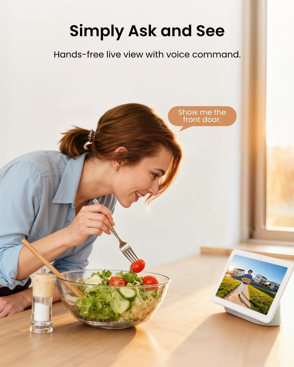 REOLINK 2K Video Doorbell PoE Camera with Chime, 3:4 Head-to-Toe View, 2-Way Talk, Person/Package Detection, Outdoor Waterproof, Smart Alerts, Supports NVR