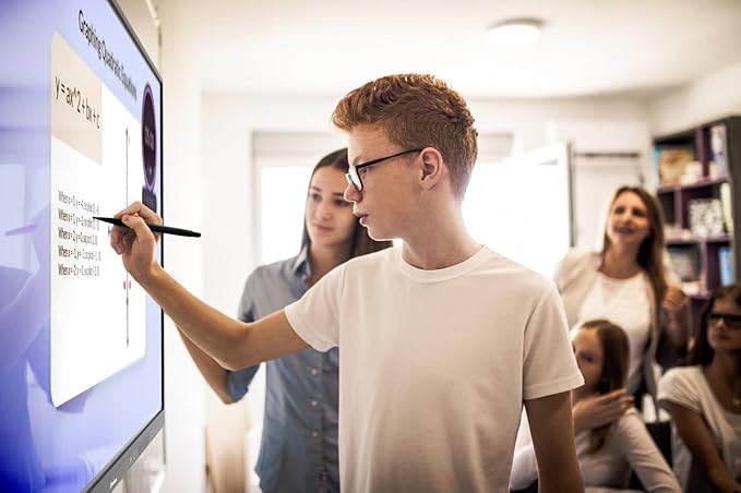 Promethean ActivPanel LE 65” High Specification Digital Whiteboard, 4K UHD, Interactive Display, Android OS, EDLA Certified, 3 Year Onsite Support