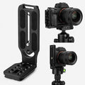 DSLR Camera L-Bracket, Vertical & Horizontal Switching Quick Release Plate by Aylthyo
