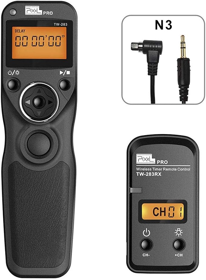 Pixel TW-283 N3 Wireless Shutter Remote Control Tiner Remote Shutter Release by Pixel