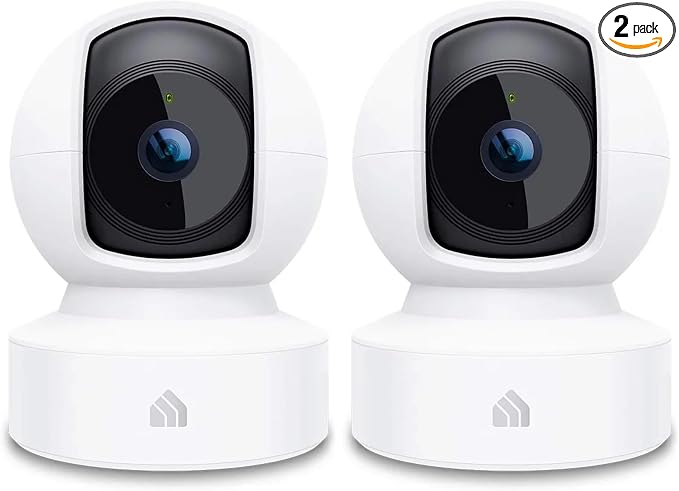 Tapo Kasa 1080p Indoor Pan/Tilt Wired Security Camera by KasaSmartbyTP-Link