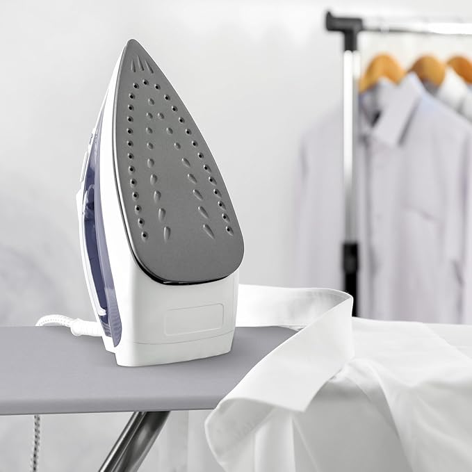 COTTY HOME Extra Thick Ironing Board Covers with Pad Standard Size 15x54, Heat Reflective Full Scorch Resistant Padding, Snug Fit Non-Slip Nose Pocket Fastener Straps Elastic Edges, Gray