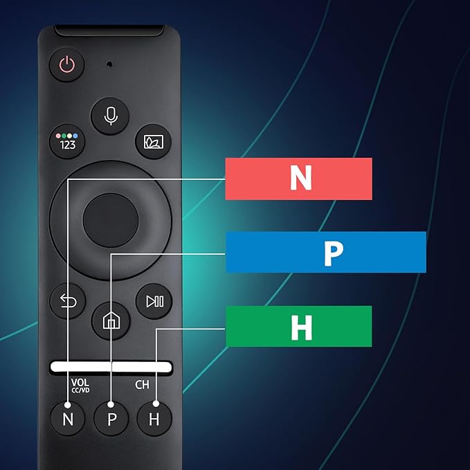 Replacement Voice Control for Samsung-Smart-TV-Remote, for Samsung Crystal UHD QLED Curved 4K 8K Smart TVs(2020/2021)