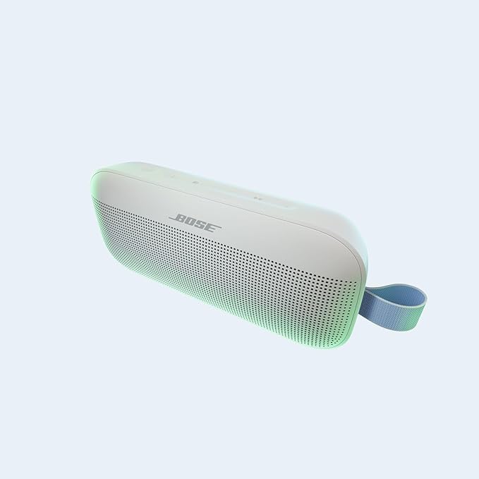 Bose SoundLink Flex Bluetooth Speaker (2nd Gen) - Portable Outdoor Speaker with Hi-Fi Audio, Waterproof and Dustproof, USB-C, Up to 12 Hours Battery Life, Fog Grey - Limited Edition Color