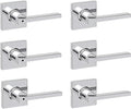 Kwikset Casey Hallway Passage and Bed/Bath Privacy Door Handle 6 Pack, 3 by Kwikset