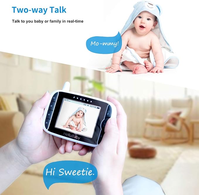 HelloBaby Video Baby Monitor - Image 2