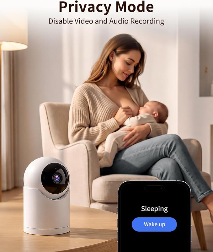  Indoor Cameras for Home Security, Auto tracking, 5G & 2.4G WiFi Security - Image 4
