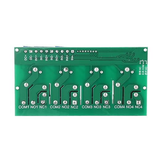 30A 4 Channel Relay Module Expansion Board for DSP AVR ARM (12VDC)