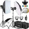 Godox 800W Professional Studio Flash Light Kit, 2-Light Godox SK400II Photo by GODOX