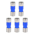 MECCANIXITY 5 Pcs F Type Coaxial Cable Compression Connectors, 75 Ohm Copper by MECCANIXITY