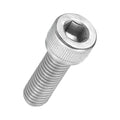 Kozelo 10pcs Socket Head Cap Screws - [M8-1.25 x 25mm] 304 Stainless Steel Allen Socket Drive for Electrical Motor 3D Printing Fan Engine Replacement Use, Silver