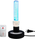 BAIMNOCM UV Light Sanitizer, UVC Disinfection Lamp with E26 Base and Remote Control, UV-C Light Bulb 25 Watts Indoor Use, 1 Count