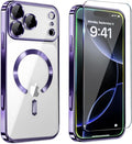Magnetic Glossy Case for iPhone 17 Pro Max, iPhone 17 ProMax Phone Case Slim by Unknown