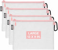 GOBAGS Air Production Large Clear Zipper Pouch – Cable Organizer & Travel Gear by Unknown