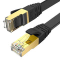 Ercielook CAT8 Ethernet Cable 20 ft High Speed, Shielded Flat Internet Cable by Ercielook
