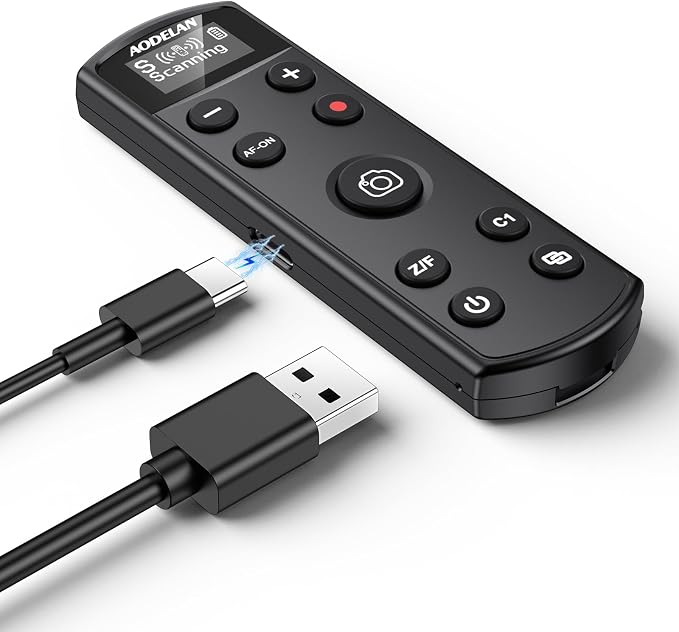 for Sony Camera Rechargeable Shutter Release, AODELAN Wireless Remote Control by AODELAN