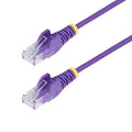 StarTech.com 3ft Purple Slim CAT6 Ethernet Cable, Snagless RJ45, 28AWG Pure by StarTech