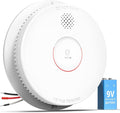 SITERWELL Smoke Detector, Hardwired Interconnected Smoke Detector, by SITERWELL
