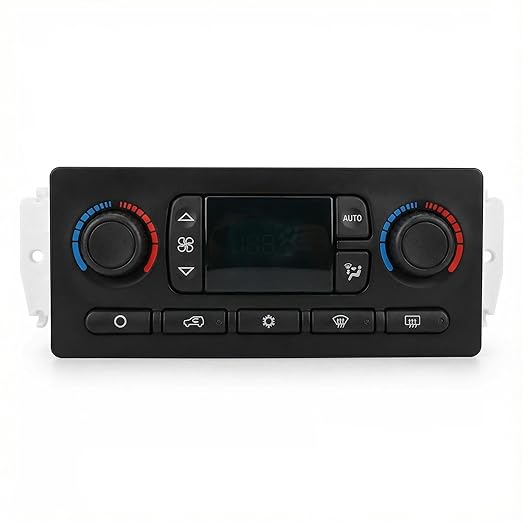 599-211XD A/C Control Switch Air Conditioning Climate Control Module, Front Module Panel for 2003-2004 Chevrolet Silverado Suburban Avalanche Tahoe GMC Sierra Yukon Cadillac Escalade Rainier Hummer
