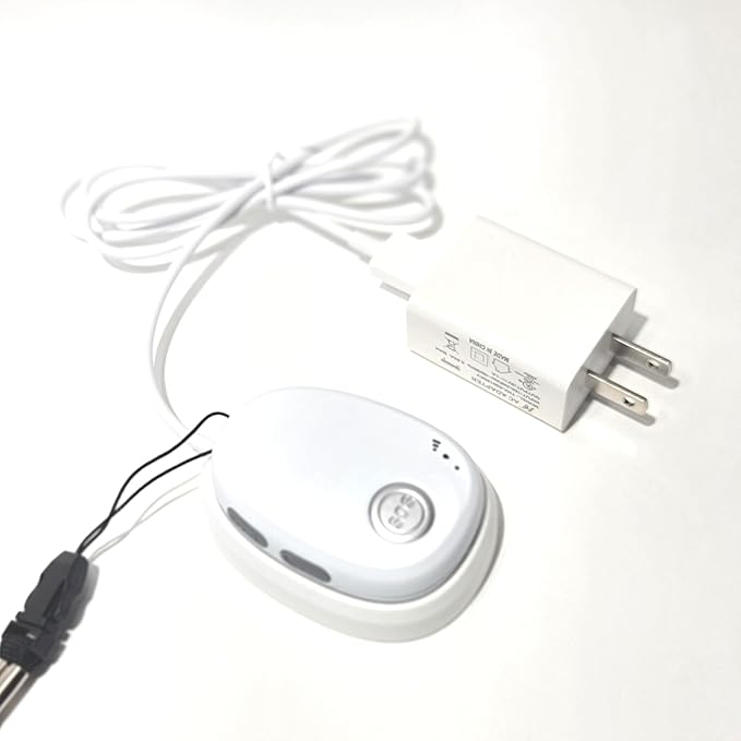 SkyAngel~Wave | One Payment for Life | Mobile Cellular Alert | Fall Detection | Waterproof | Call and Speak to 911 | Life Guardian Alert Two Way Voice | No Subscription | No Cellphone Needed (White)