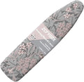 ZCFYGDX William Morris Prints Ironing Board Cover Decor, Resist Scorching & Staining, Easy Install Resistant Elastic Edges,3 Nylon Buckle Fasteners Straps,Relaxing Breathable Ironing Experience XL