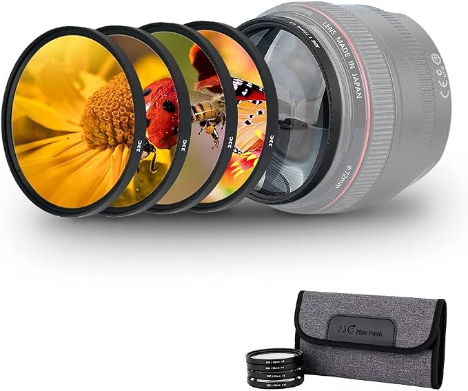 77mm Macro Close-Up Filter Set Macro Filter by JJC