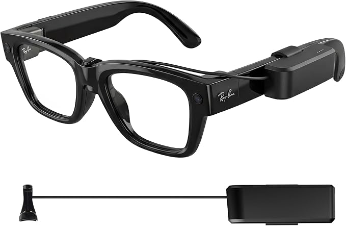 Battery Pack Charger for RayBan Meta Display, Portable Charger for Meta Glasses by KONAFEI