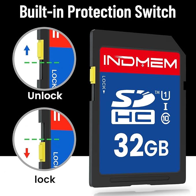32GB SD Card SDHC Flash Memory Cards UHS-I U1 Class 10 High-Speed Full HD Video - Image 7