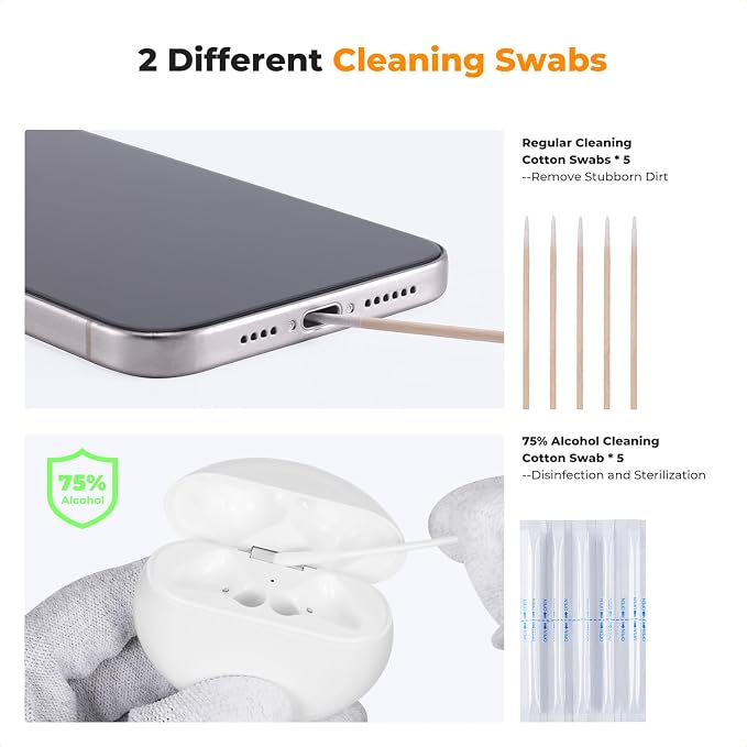 K&F Concept 8-1 Earbuds Cleaner - Image 5