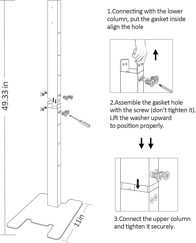 XIGOO Storage-Stand-Docking-Station-Holder Compatible with V15 Detect V11 V10 V8 V7 V6 Cordless Vacuum Cleaners & Accessories, Stable Metal Bracket Organizer Rack, Brushed Black