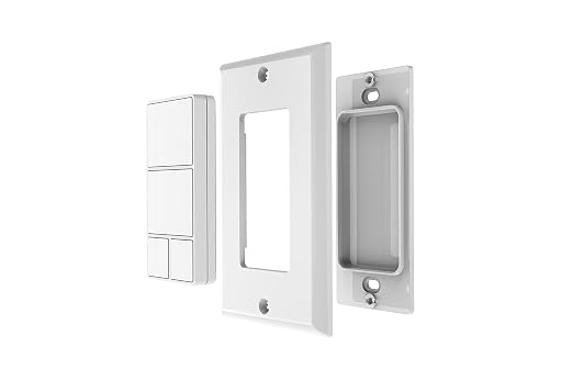 Minoston 800 Series Z-Wave Scene Controller, 4 ZWave Button, Zwave Plus Wall - Image 3