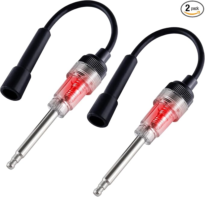 SINGARO 2PCS Inline Spark Plug Tester, Plug-in Engine Ignition Tester, Car by SINGARO